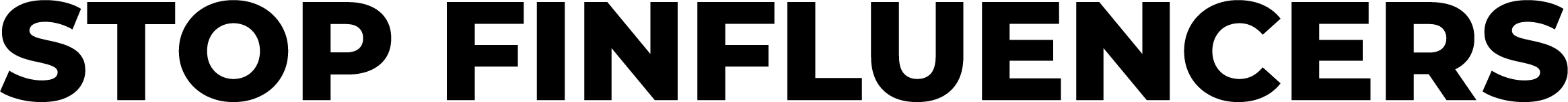 Stop Finfluencers